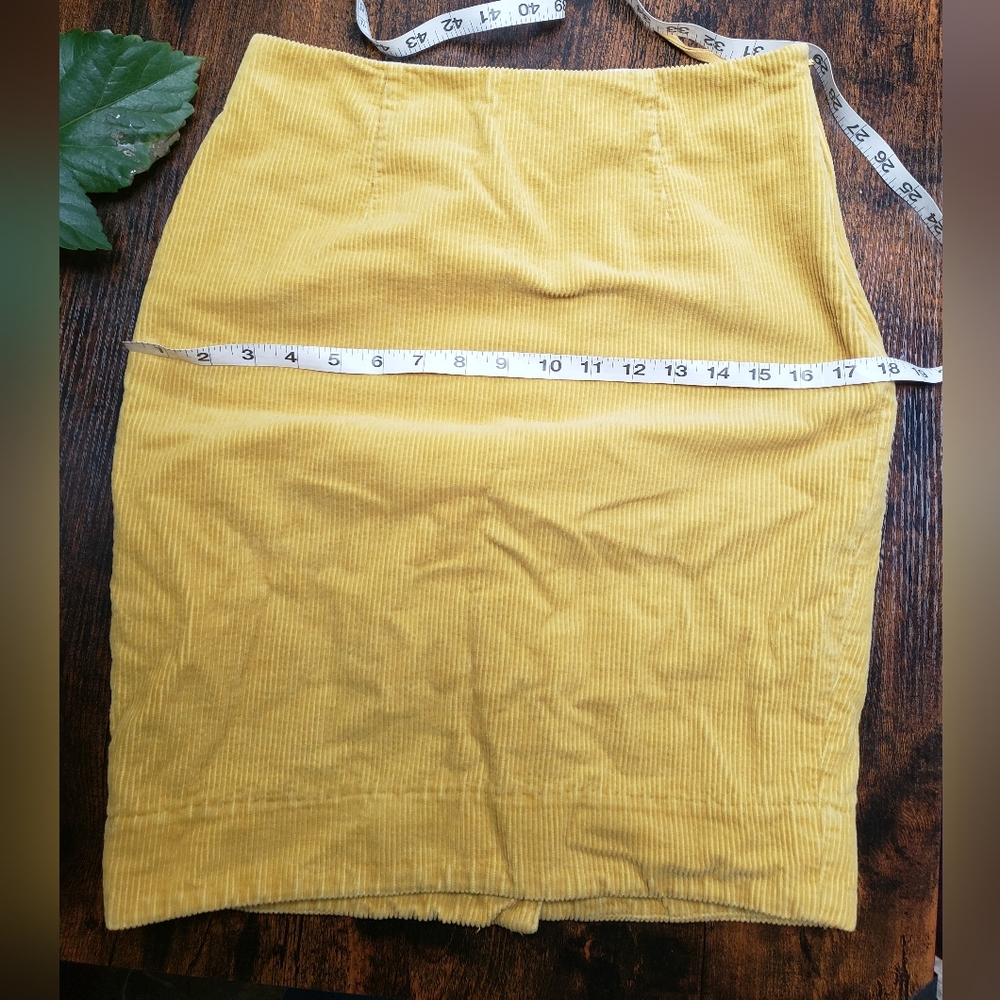 Maeve Anthropologie Corduroy Pencil Skirt- 0 - Picture 4 of 10